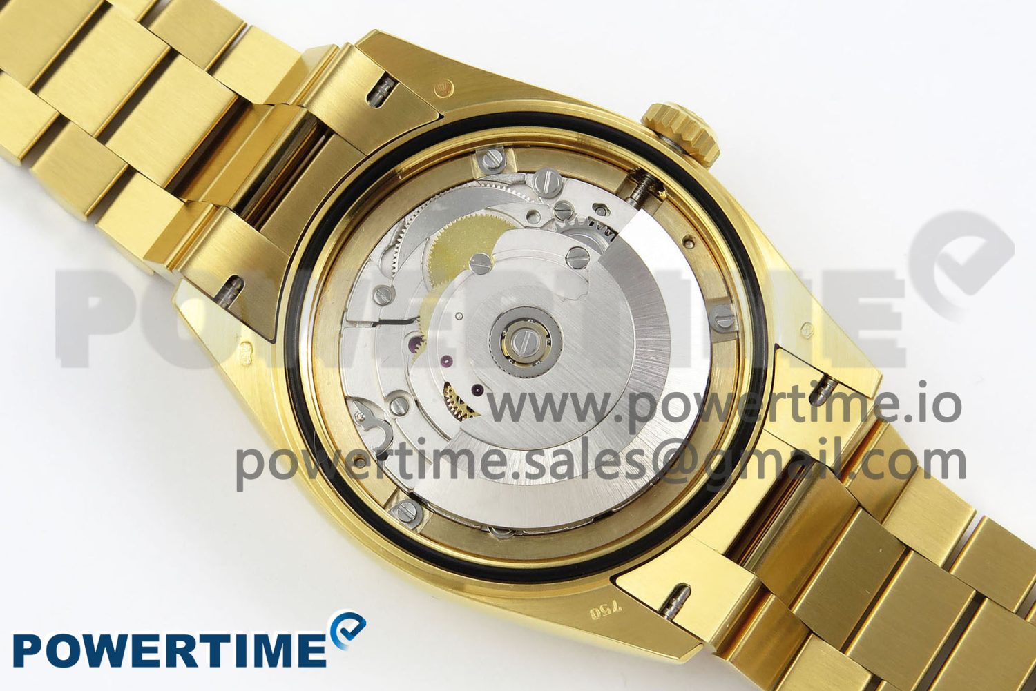 Day Date 36 YG RAF 1:1 Best Edition Brown Oman Dial on YG Bracelet A2836 - Image 9