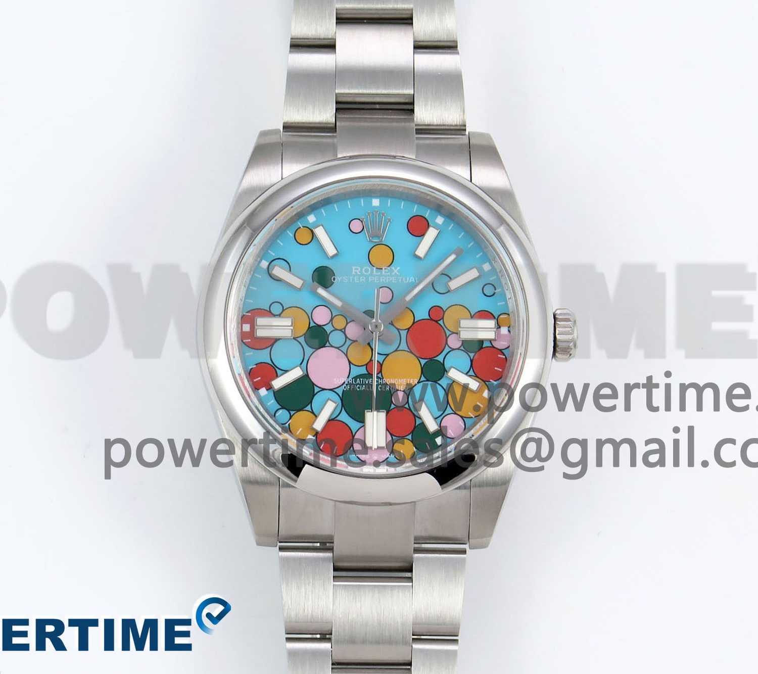 Oyster Perpetual 124300 41mm DIWF 1:1 Best Edition 904L Steel Celebration Dial A3230