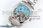 Oyster Perpetual 124300 41mm DIWF 1:1 Best Edition 904L Steel Celebration Dial A3230 - Image 2