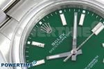 Oyster Perpetual 124300 41mm DIWF 1:1 Best Edition 904L Steel Green Dial A3230 - Image 4