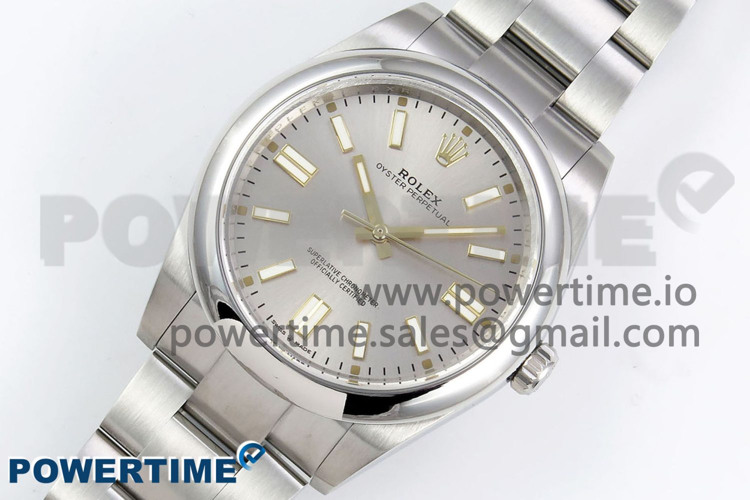 Oyster Perpetual 124300 41mm DIWF 1:1 Best Edition 904L Steel Silver Dial A3230 - Image 2