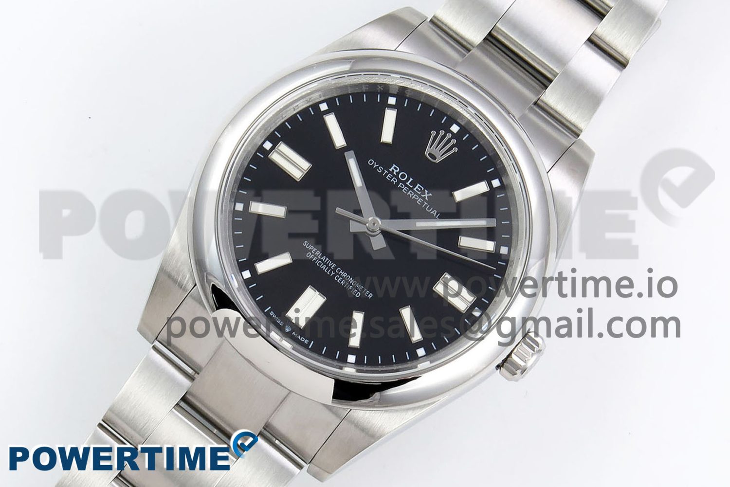 Oyster Perpetual 124300 41mm DIWF 1:1 Best Edition 904L Steel Black Dial A3230 - Image 2