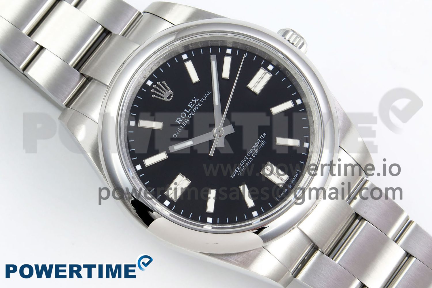 Oyster Perpetual 124300 41mm DIWF 1:1 Best Edition 904L Steel Black Dial A3230 - Image 3