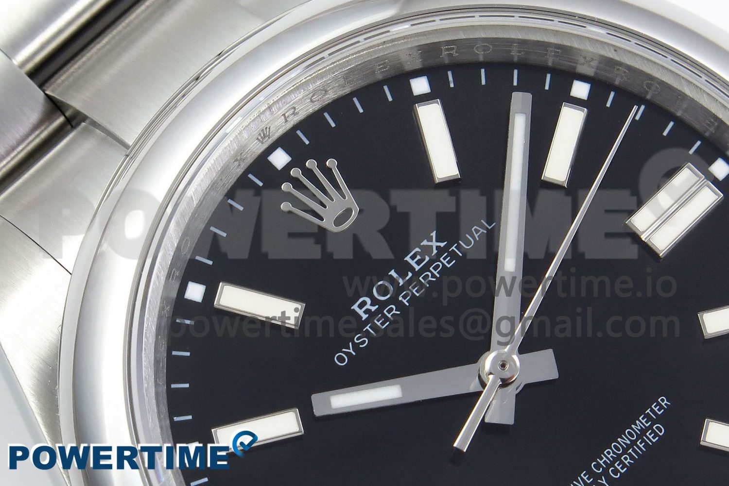 Oyster Perpetual 124300 41mm DIWF 1:1 Best Edition 904L Steel Black Dial A3230 - Image 4