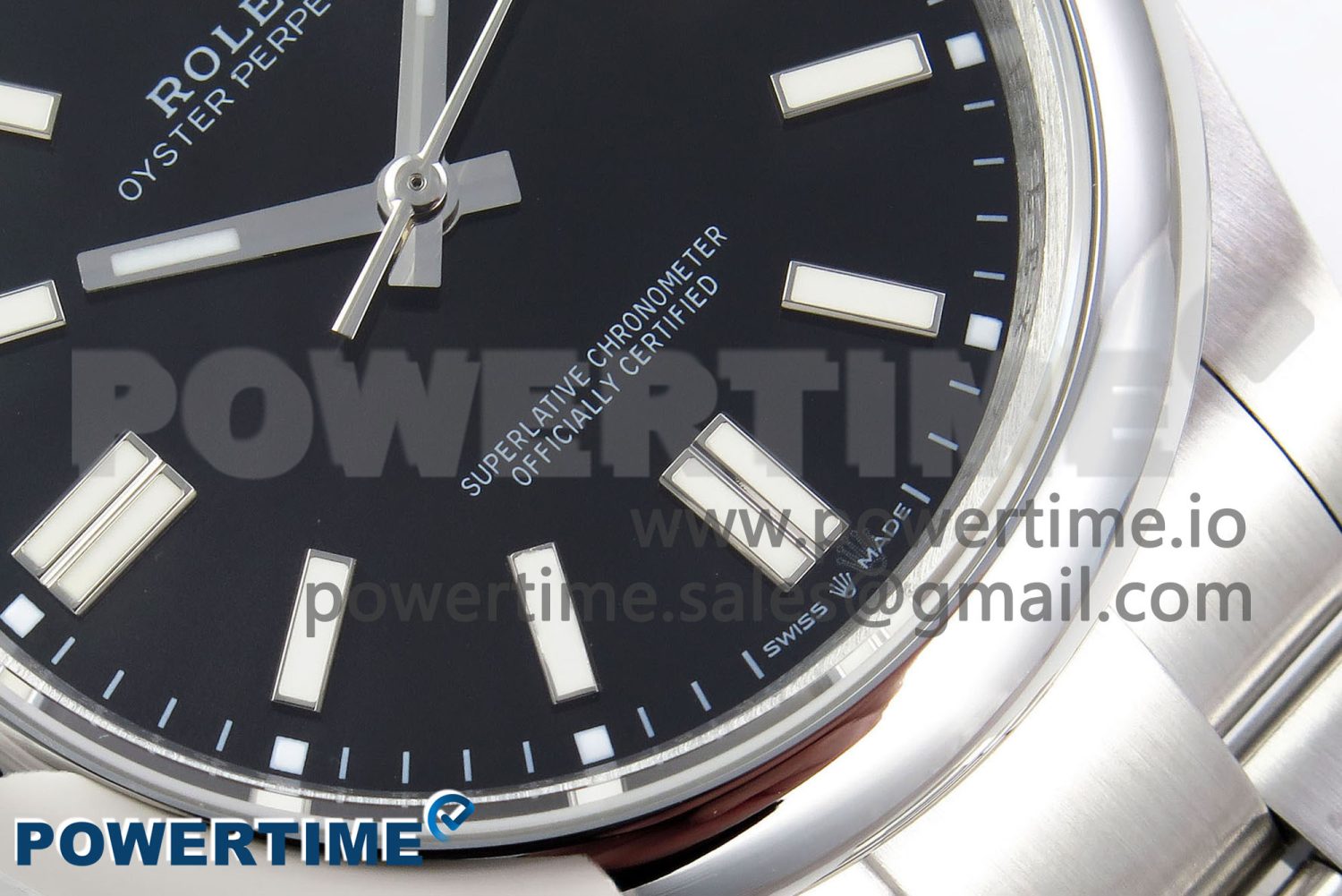 Oyster Perpetual 124300 41mm DIWF 1:1 Best Edition 904L Steel Black Dial A3230 - Image 5