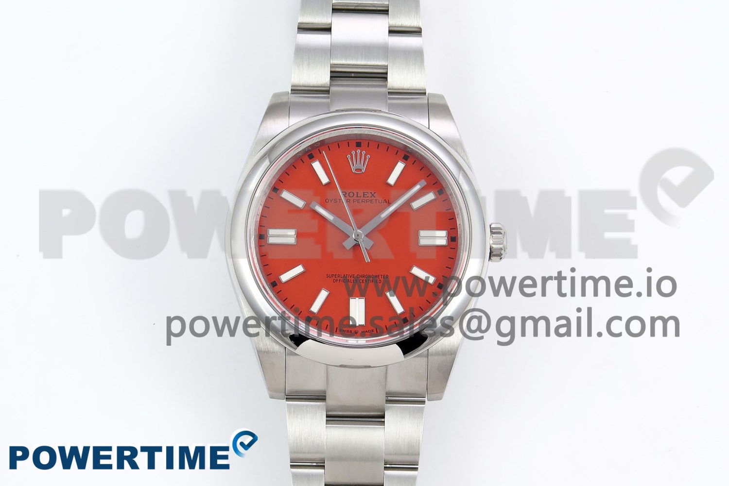 Oyster Perpetual 124300 41mm DIWF 1:1 Best Edition 904L Steel Orange Dial A3230 - Image 1