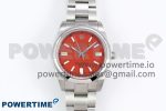 Oyster Perpetual 124300 41mm DIWF 1:1 Best Edition 904L Steel Orange Dial A3230