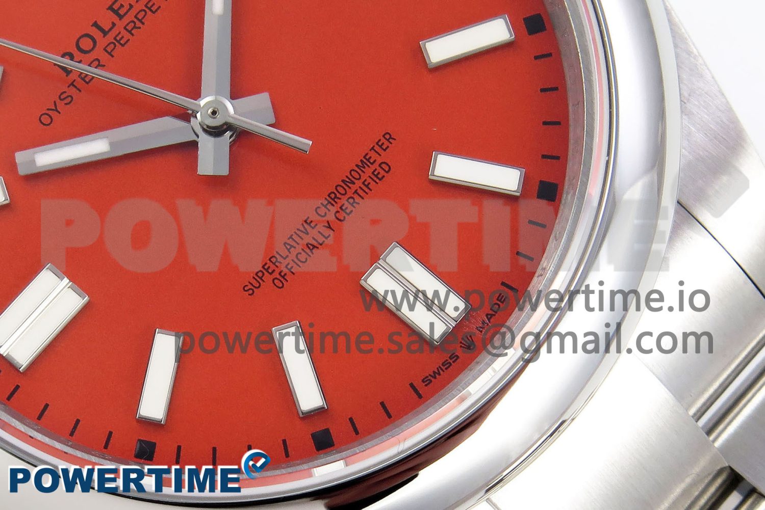 Oyster Perpetual 124300 41mm DIWF 1:1 Best Edition 904L Steel Orange Dial A3230 - Image 5