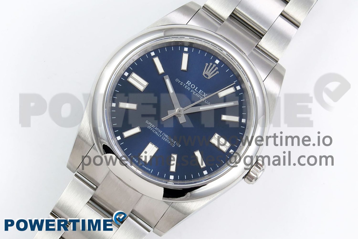 Oyster Perpetual 124300 41mm DIWF 1:1 Best Edition 904L Steel Blue Dial A3230 - Image 2