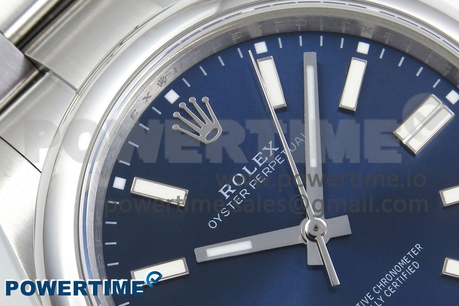 Oyster Perpetual 124300 41mm DIWF 1:1 Best Edition 904L Steel Blue Dial A3230 - Image 4