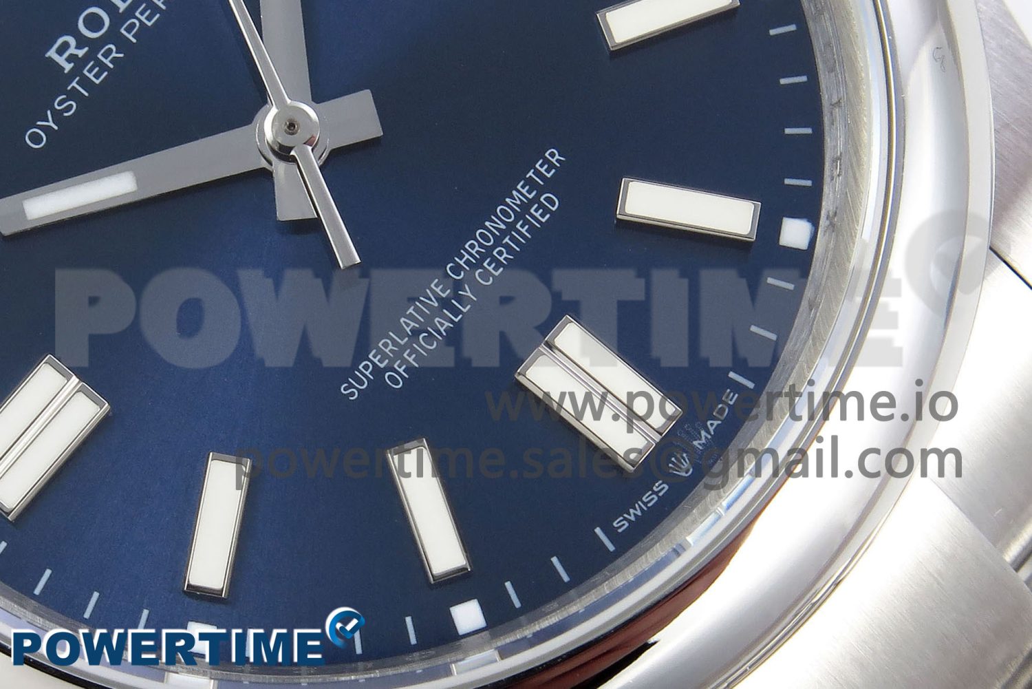 Oyster Perpetual 124300 41mm DIWF 1:1 Best Edition 904L Steel Blue Dial A3230 - Image 5