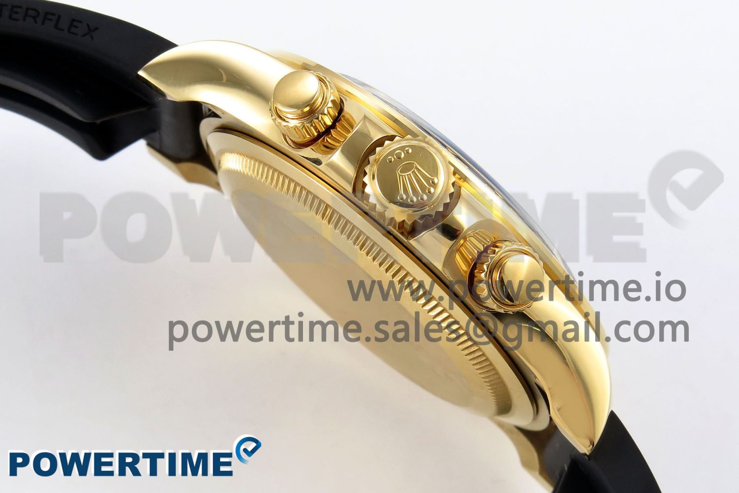 2023 Daytona 126518 Clean YG 1:1 Best Edition YG Dial on Oysterflex Rubber Strap SH4131 - Image 6