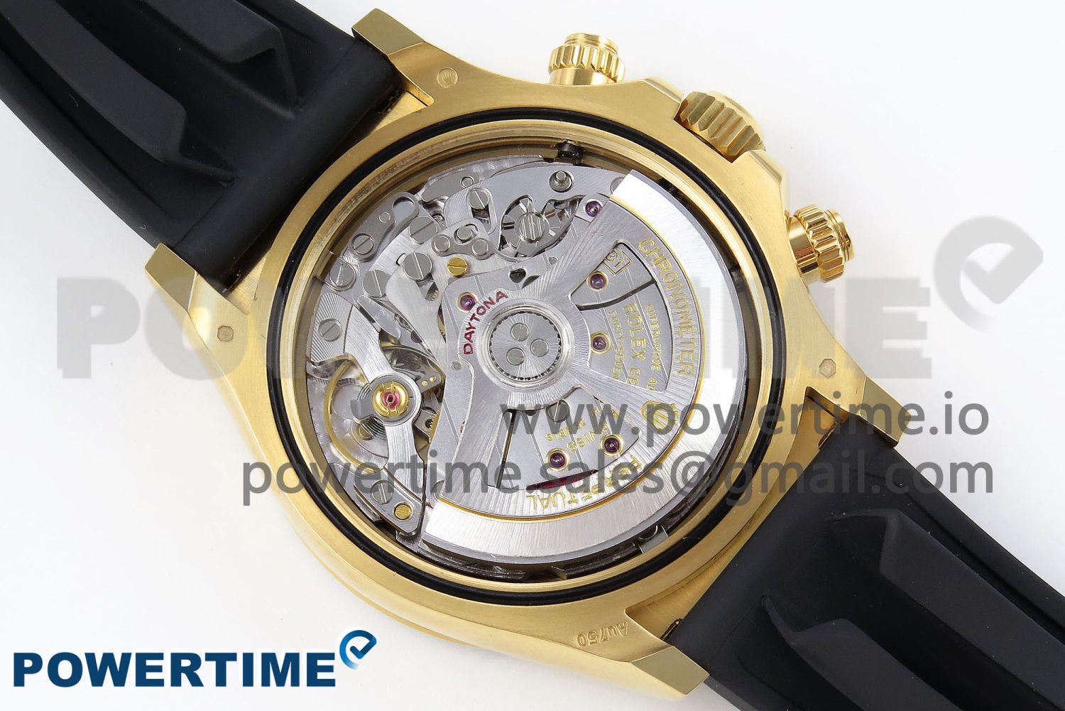 2023 Daytona 126518 Clean YG 1:1 Best Edition YG Dial on Oysterflex Rubber Strap SH4131 - Image 9