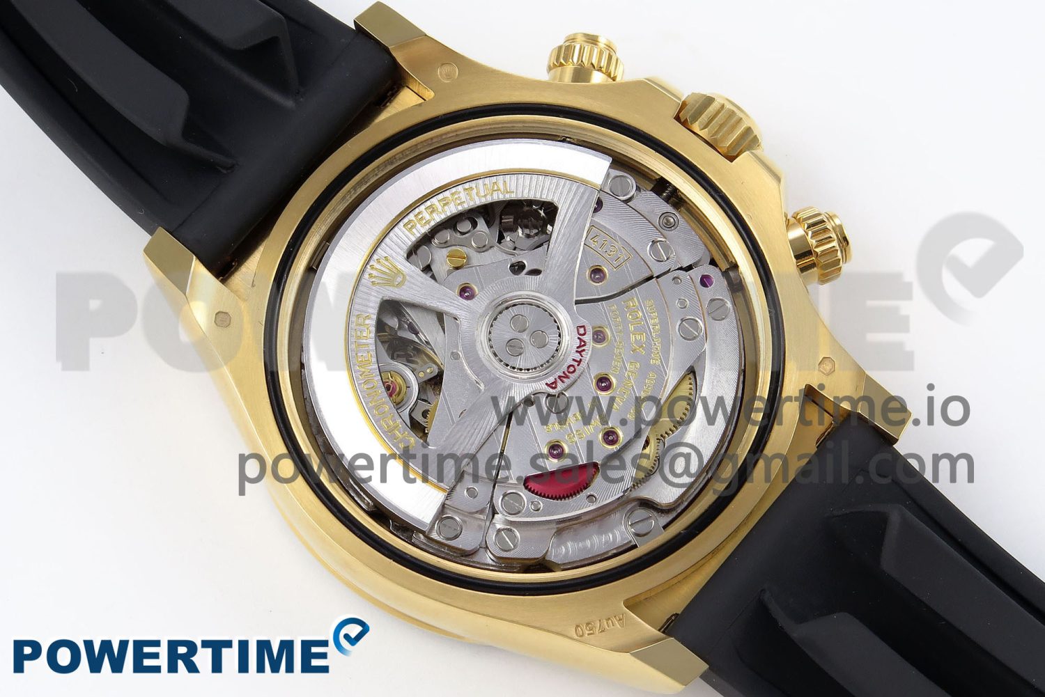 2023 Daytona 126518 Clean YG 1:1 Best Edition YG Dial on Oysterflex Rubber Strap SH4131 - Image 10