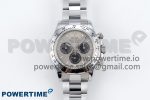 2023 New Daytona 126509 QF 1:1 Best Edition Gray/Black Dial on SS Bracelet SH4131 V3 (Gain Weight)