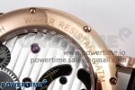 Rotonde Tourbillon RG RMSF Best Edition White Dial on Brown Leather Strap - Image 10
