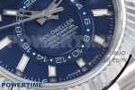 Sky-Dweller 326934 904L SS ZF 1:1 Best Edition Blue Dial on SS Jubilee Bracelet A2824 - Image 5