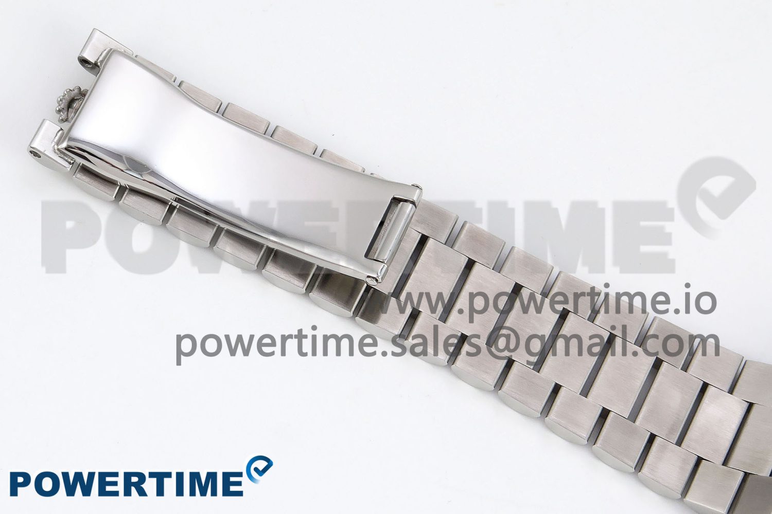 DayDate 40 SS JDF 904L Steel Ice Blue Stick Dial on President Bracelet VR3255 V3 (Gain Weight) - Image 14