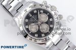 2023 New Daytona 126509 QF 1:1 Best Edition Black/White Diamonds Dial on SS Bracelet SH4131 V3 (Gain Weight) - Image 3