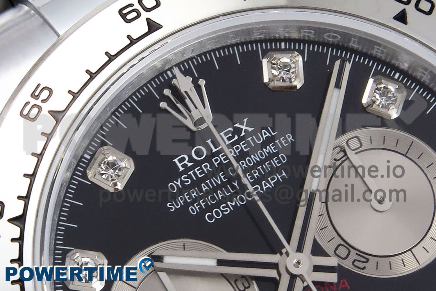 2023 New Daytona 126509 QF 1:1 Best Edition Black/White Diamonds Dial on SS Bracelet SH4131 V3 (Gain Weight) - Image 4