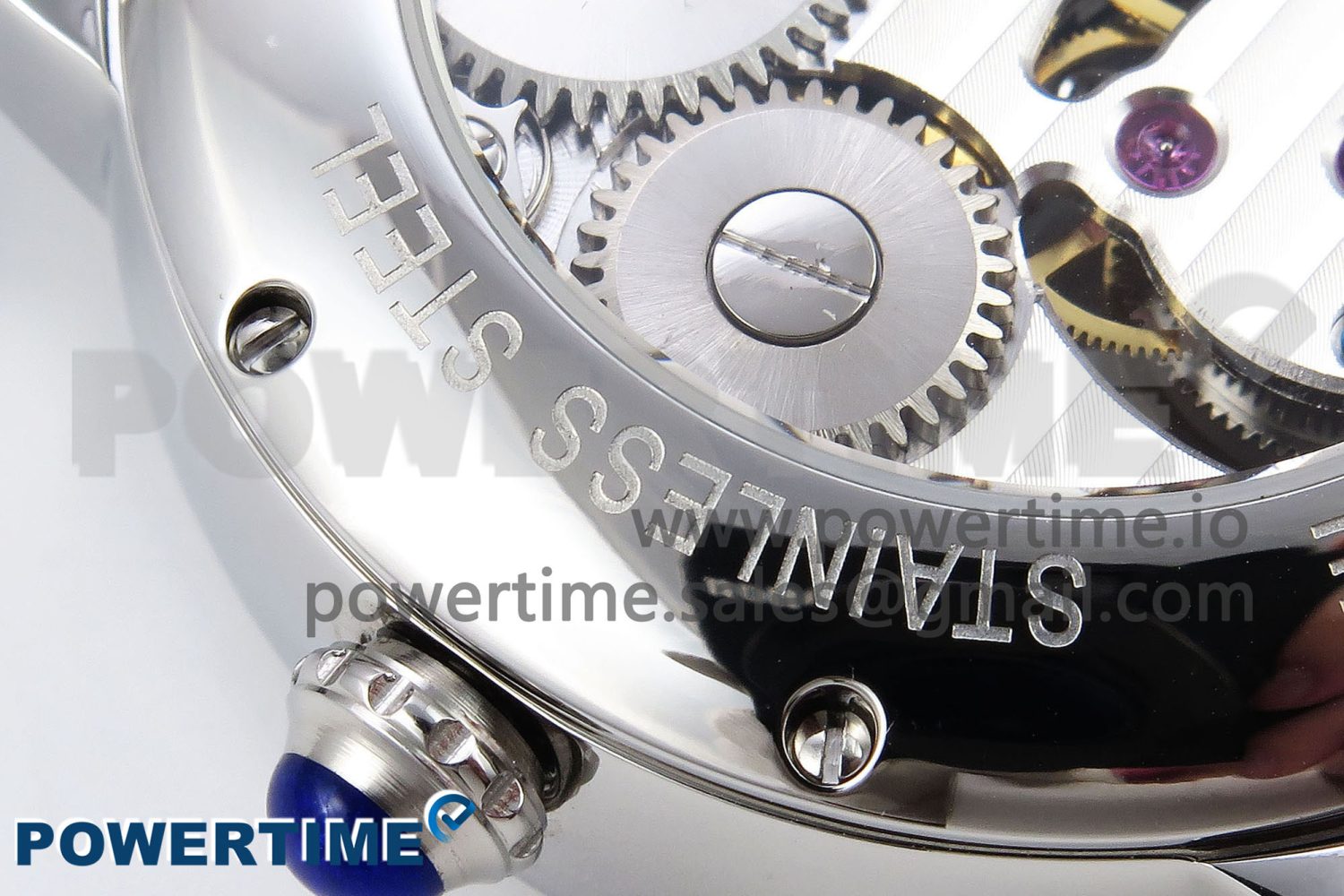 Rotonde Tourbillon SS RMSF Best Edition White Dial on Black Leather Strap - Image 11