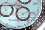 2023 Daytona 126506 QF 1:1 Best Edition 904L Steel Ice Blue Crystal Dial on SS Bracelet SA4131 (Gain Weight) - Image 5