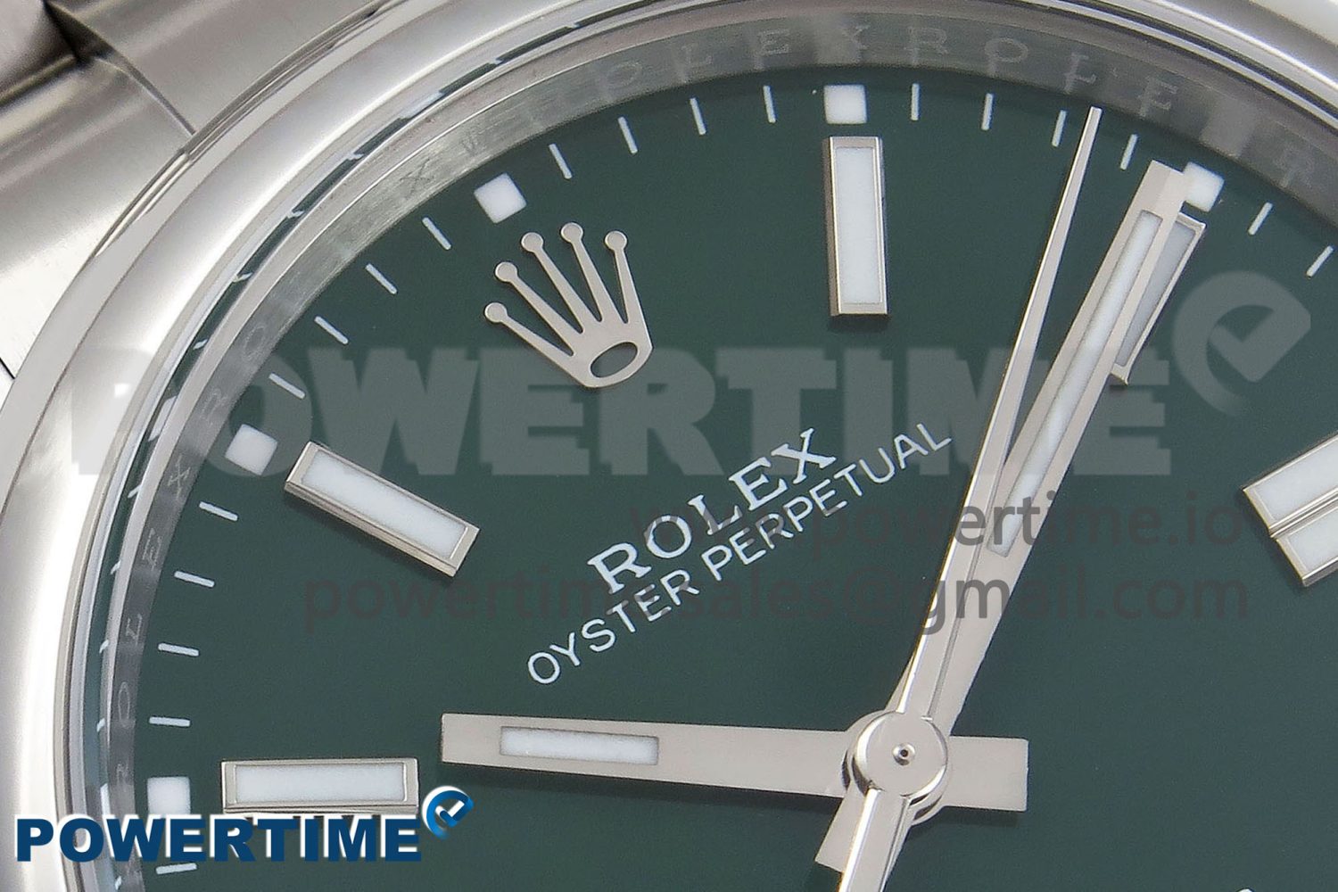 Oyster Perpetual 124300 41mm APF 1:1 Best Edition 904L Steel Green Dial VR3230 - Image 4
