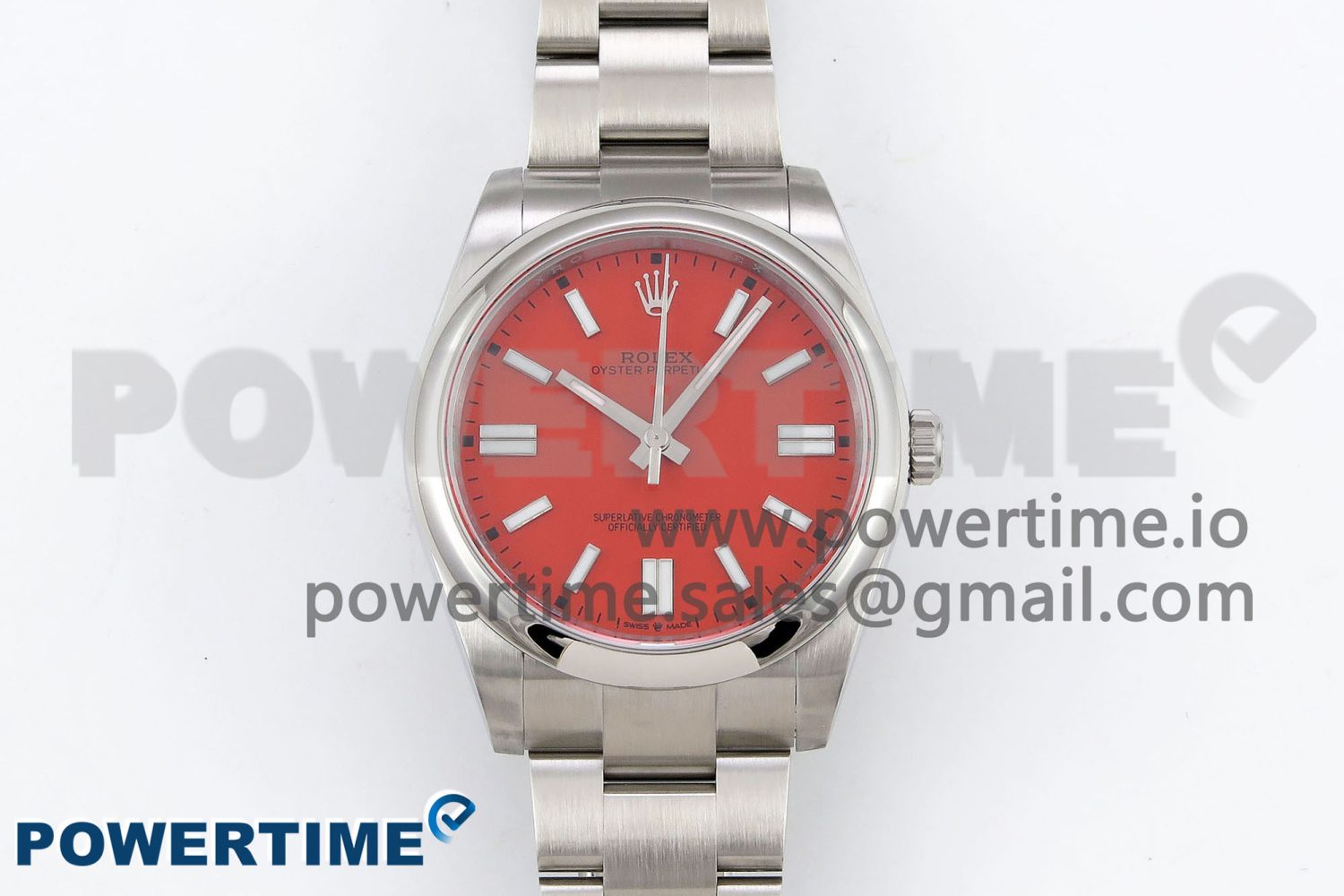 Oyster Perpetual 124300 41mm APF 1:1 Best Edition 904L Steel Red Dial VR3230 - Image 1