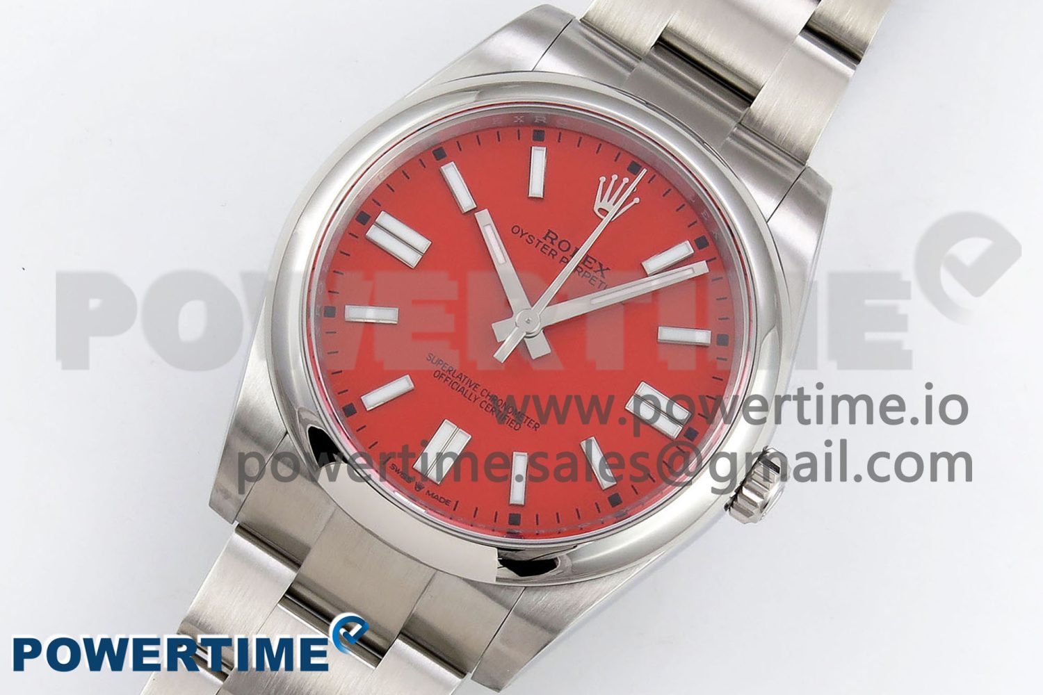Oyster Perpetual 124300 41mm APF 1:1 Best Edition 904L Steel Red Dial VR3230 - Image 2
