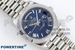 DayDate 40 SS JDF 904L Steel Blue Roman Dial on President Bracelet VR3255 V3 (Gain Weight) - Image 3