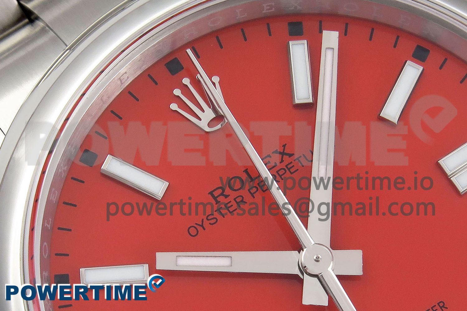 Oyster Perpetual 124300 41mm APF 1:1 Best Edition 904L Steel Red Dial VR3230 - Image 4