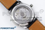 Master Moonphase SS APSF 1:1 Best Edition Black Roman Dial on Black Leather Strap AL899 - Image 9