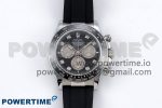 2023 New Daytona 126519 QF 1:1 Best Edition Black/White Diamonds Dial on Oysterflex Strap SH4131 V3 (Gain Weight)