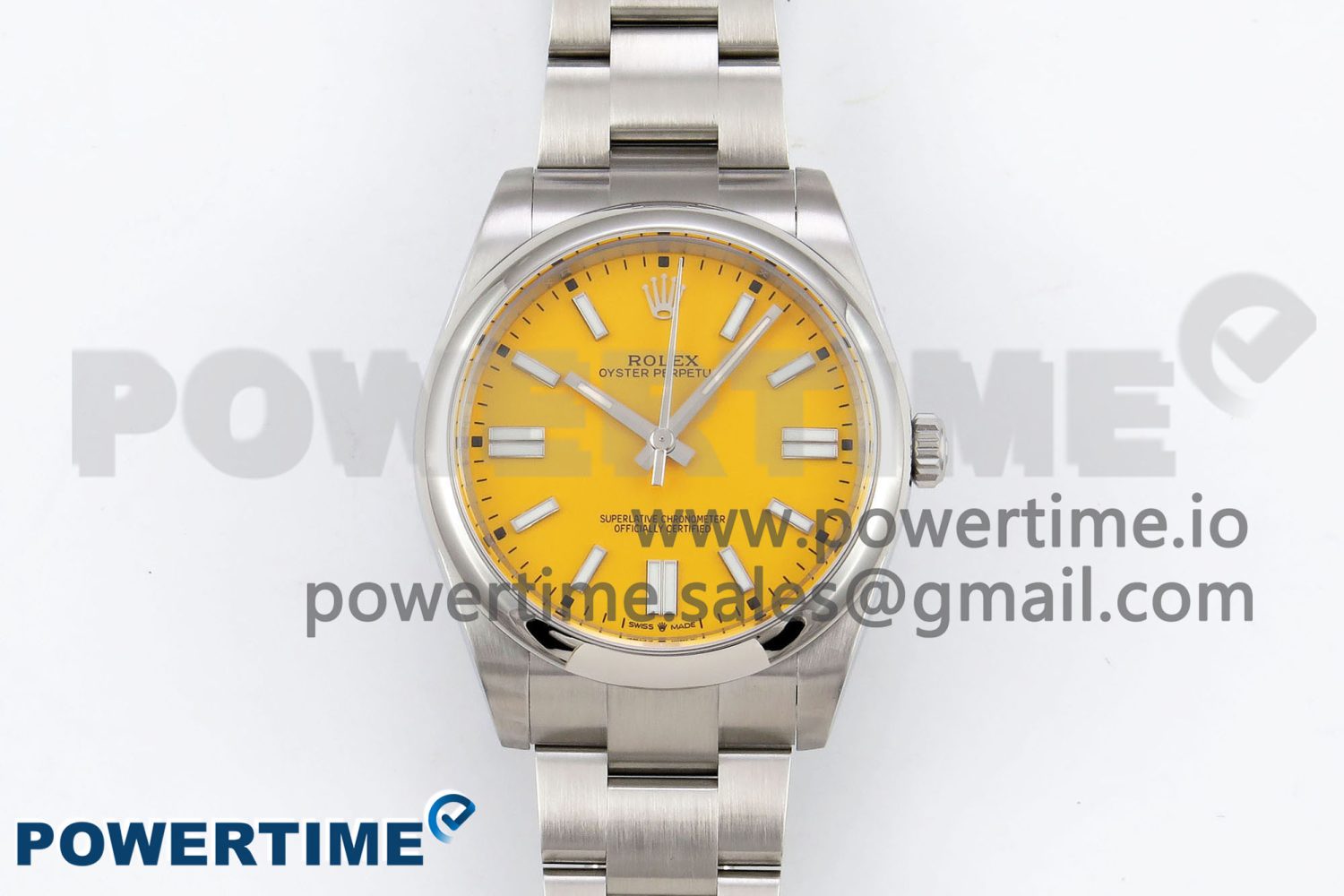 Oyster Perpetual 124300 41mm APF 1:1 Best Edition 904L Steel Yellow Dial VR3230 - Image 1