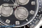 2023 New Daytona 126519 QF 1:1 Best Edition Black/White Diamonds Dial on Oysterflex Strap SH4131 V3 (Gain Weight) - Image 5