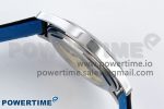 Calatrava 6007G SS PPF 1:1 Best Edition Black/Blue Dial on Black Leather Strap 330CS - Image 7