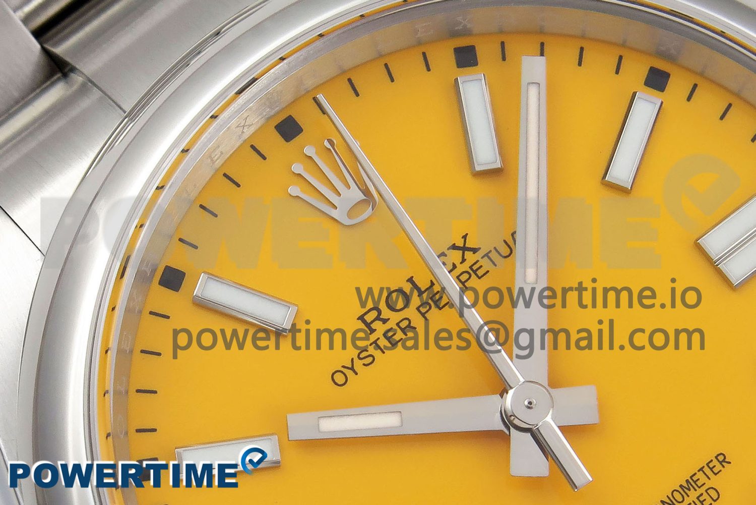 Oyster Perpetual 124300 41mm APF 1:1 Best Edition 904L Steel Yellow Dial VR3230 - Image 4
