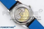 Calatrava 6007G SS PPF 1:1 Best Edition Black/Blue Dial on Black Leather Strap 330CS - Image 8