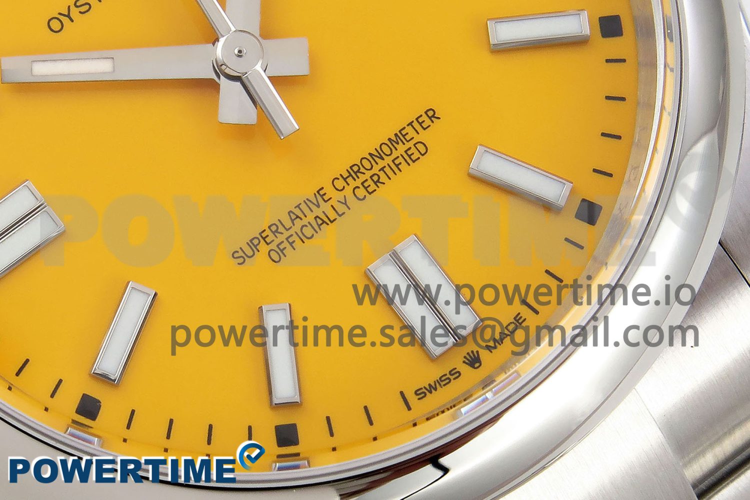 Oyster Perpetual 124300 41mm APF 1:1 Best Edition 904L Steel Yellow Dial VR3230 - Image 5