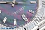 DayDate 40 SS JDF 904L Steel Gray MOP Crystal Dial on President Bracelet VR3255 V3 (Gain Weight) - Image 5