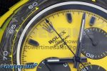 Daytona DIW Yellow Carbon N6F 1:1 Best Edition Yellow/Black Dial on Black Nylon Strap SA4130 V2 - Image 4