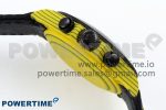 Daytona DIW Yellow Carbon N6F 1:1 Best Edition Yellow/Black Dial on Black Nylon Strap SA4130 V2 - Image 6