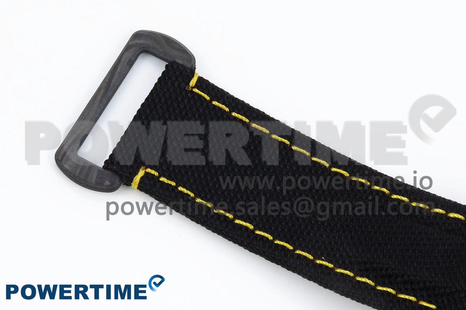 Daytona DIW Yellow Carbon N6F 1:1 Best Edition Yellow/Black Dial on Black Nylon Strap SA4130 V2 - Image 9