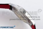 Calatrava 6007G SS PPF 1:1 Best Edition Black/Red Dial on Black Leather Strap 330CS - Image 7