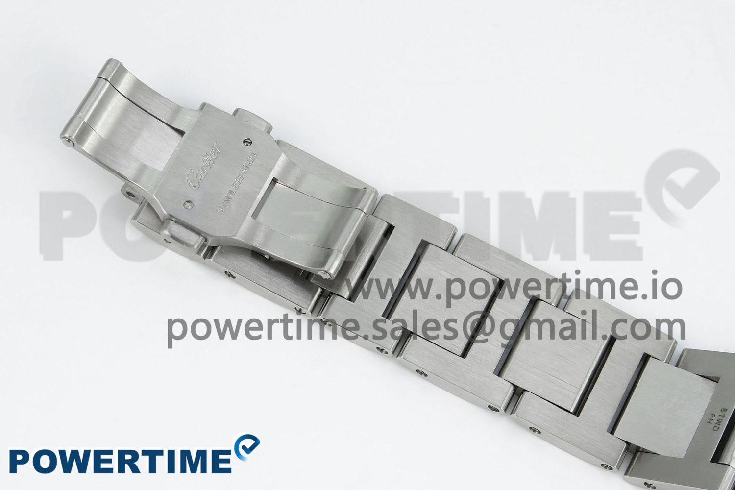 Ballon Bleu 42mm SS CHF 1:1 Best Edition White Texture Dial 1Line Diamonds Bezel on SS Bracelet A2824 - Image 15