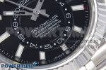 Sky-Dweller 326934 904L SS ZF 1:1 Best Edition Black Dial on SS Jubilee Bracelet A2824 - Image 5