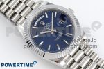 DayDate 40 SS JDF 904L Steel Blue Stick Dial on President Bracelet VR3255 V3 (Gain Weight) - Image 3
