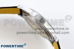 Calatrava 6007G SS PPF 1:1 Best Edition Black/Yellow Dial on Black Leather Strap - Image 7