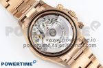 Daytona 116595RBOW RG Rainbow Crystal N6F Best Edition Black Dial on RG Bracelet SA4130 - Image 8
