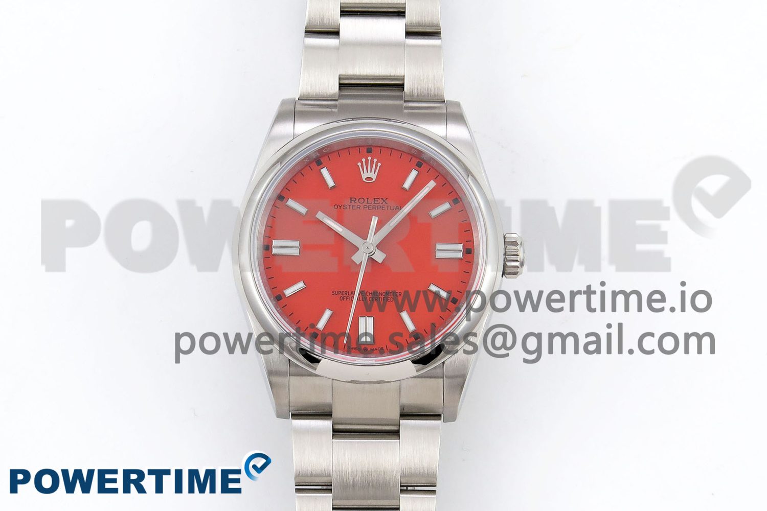 Oyster Perpetual 126000 36mm APF 1:1 Best Edition 904L Steel Red Dial VR3230 - Image 1